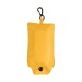 Sac shopping pliable avec pochette et mousqueton, Sac shopping pliable promotional