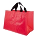 Woven PP shopping bag, pink october accessory promotional