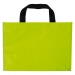 Woven PP shopping bag, pink october accessory promotional