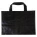 Woven PP shopping bag, pink october accessory promotional