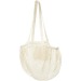 Product thumbnail Organic cotton mesh shopping bag gots 100 g/m2 0