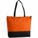 Zipped shopping bag, beach bag promotional