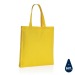 Recycled cotton bag with removable bottom impact aware wholesaler