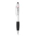 Bicolor stylus with metal clip wholesaler