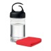 Sports towel with bottle, Microfiber towel promotional