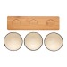 Product thumbnail 3 serving bowls with bamboo tray 2
