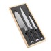 Product thumbnail Set of 3 japanese type knives in a box 1
