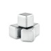Product thumbnail Set of 4 stainless steel ice cubes 1