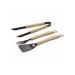Wooden barbecue set, barbecue accessories and cutlery promotional