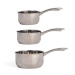 Product thumbnail Set of 3 stainless steel pans 3