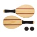 Product thumbnail Set of frescobol wooden rackets 0