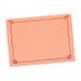 Coloured paper placemat (per mile), placemat promotional