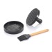 Barbecue hamburger set, barbecue accessories and cutlery promotional