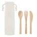Product thumbnail Setboo - bamboo cutlery set 0