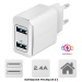 Product thumbnail Soketto - wall plug charger with fast charge and 2 usb ports 1