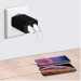 Product thumbnail Soketto - wall plug charger with fast charge and 2 usb ports 3