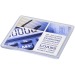 Product thumbnail Ellison square plastic coaster with paper insert 0