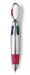 Stylo 4 couleurs avec mousqueton, stylo 4 couleurs promotional