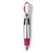 Stylo 4 couleurs avec mousqueton wholesaler