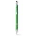 Aluminium pen with tactile tip, metal pen promotional
