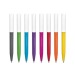 Blue writing pen with antibacterial barrel wholesaler