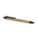 Stylo bille liege recycle (+Tampographie TA51), Accessoire en liège promotional
