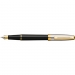 Product thumbnail Prelude Fountain Pen - Black/Gold/Chrome 0