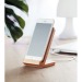 Product thumbnail Bamboo stand with 5W wireless charger 2