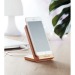 Product thumbnail Bamboo stand with 5W wireless charger 3