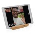Bamboo tablet or phone holder, touch pad holder promotional