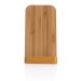 Product thumbnail 5W induction phone holder in FSC bamboo 2