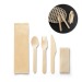 Product thumbnail Wooden cutlery set 0