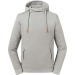 Hooded sweatshirt with high collar pure organic - russell wholesaler