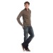 Sweat homme grand zip wholesaler