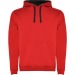 Two-coloured sweatshirt with lined hood and contrasting drawstring URBAN (Children's sizes) wholesaler