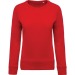 Product thumbnail Organic sweatshirt with round neck and raglan sleeves - Kariban 2