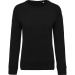 Product thumbnail Organic sweatshirt with round neck and raglan sleeves - Kariban 3