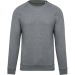 Product thumbnail Organic sweatshirt with round neck and raglan sleeves - Kariban 1
