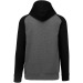 Product thumbnail Two-tone hooded sweatshirt for kids - Proact 1