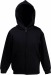Product thumbnail Fruit of the Loom children's zip-up hoodie 4