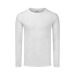 T-Shirt Adult White - Iconic Long Sleeve T, Textile Fruit of the Loom promotional