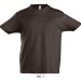 Product thumbnail T-shirt round neck child color 190 g sol's - imperial kids - 11770c 2