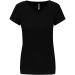 Product thumbnail Women's v-neck short sleeve t-shirt - kariban 1