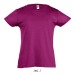 Product thumbnail T-shirt child color 150 g sol's - cherry - 11981c 1