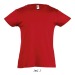 Product thumbnail T-shirt child color 150 g sol's - cherry - 11981c 3