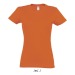 Women's round neck t-shirt 190 grs sol's - imperial - 11502c, Textile Sol\'s promotional