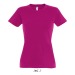 Product thumbnail Women's round neck t-shirt 190 grs sol's - imperial - 11502c 5
