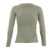 Women's T-shirt with round neck, long sleeves, sol's colour - majestic - 11425c wholesaler