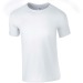 Product thumbnail Men's white Gildan T-shirt  1