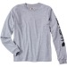 Product thumbnail carhartt® long sleeve logo t-shirt 1